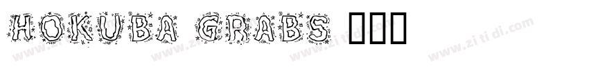 Hokuba Grabs字体转换